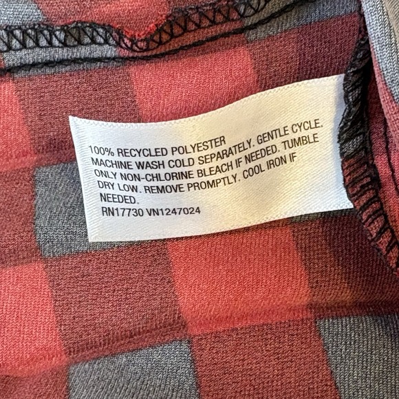 Woolrich X Target Womens Buffalo Check Pleated Ankle Skirt Size XXL Stretch - Picture 6 of 6